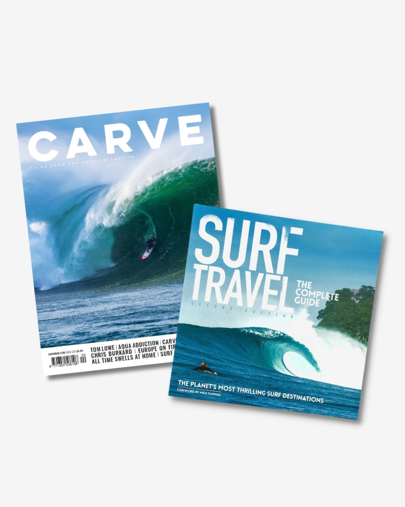 Carve Magazine Annual Subscription + Surf Travel: The Complete Guide