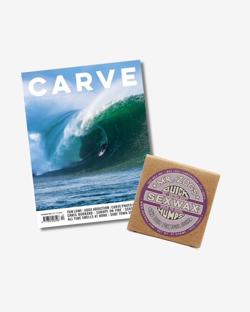CARVE Magazine Annual Subscription + Mr Zoggs Sex Wax