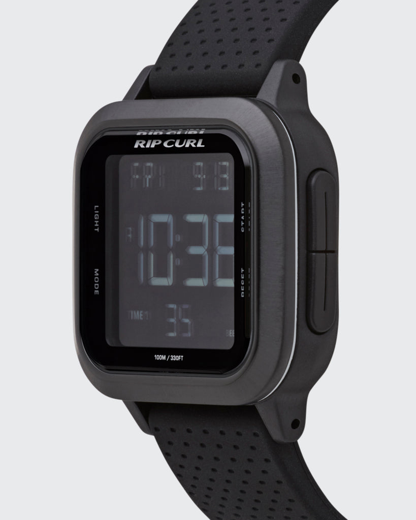 Rip Curl Next Digital Watch in Black Carve Magazine Surf Shop