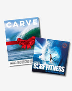 CARVE Magazine GIFT Subscription + Advanced Surf Fitness Book