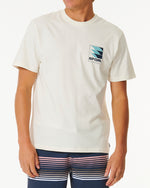 Rip Curl Surf Revival Line Up Tee in White