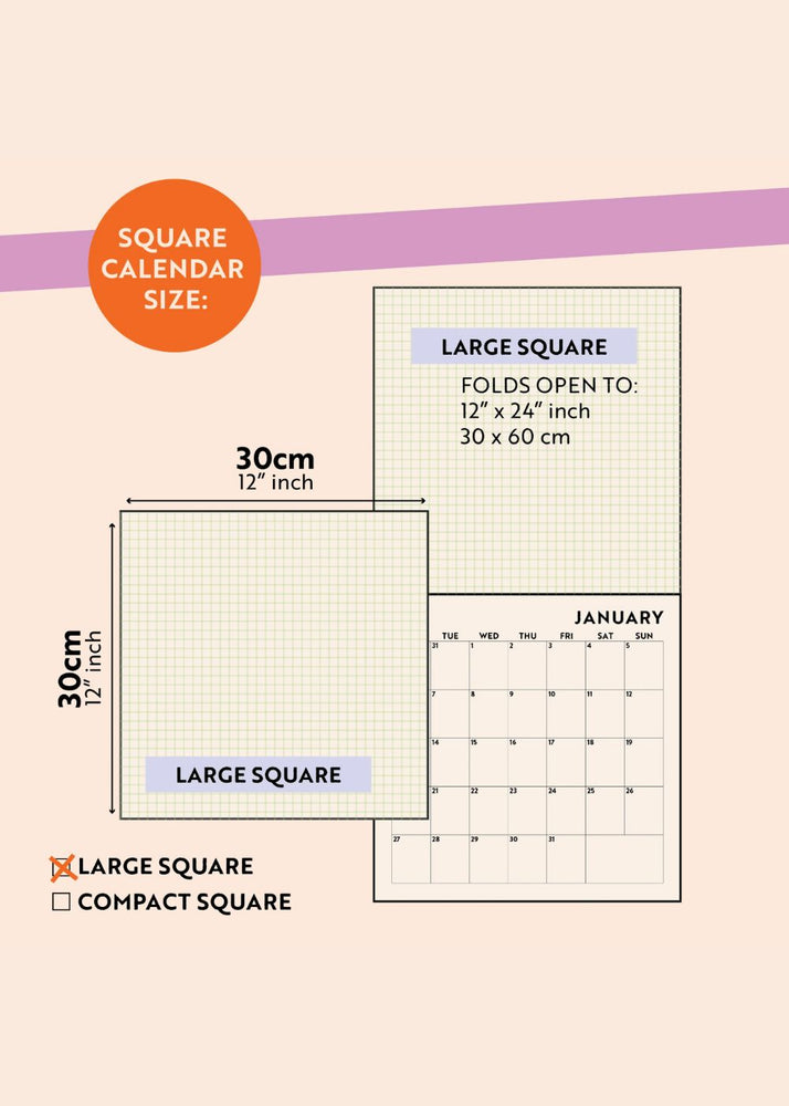 2026 Ocean Aerials Wall Calendar - Nina Brooke