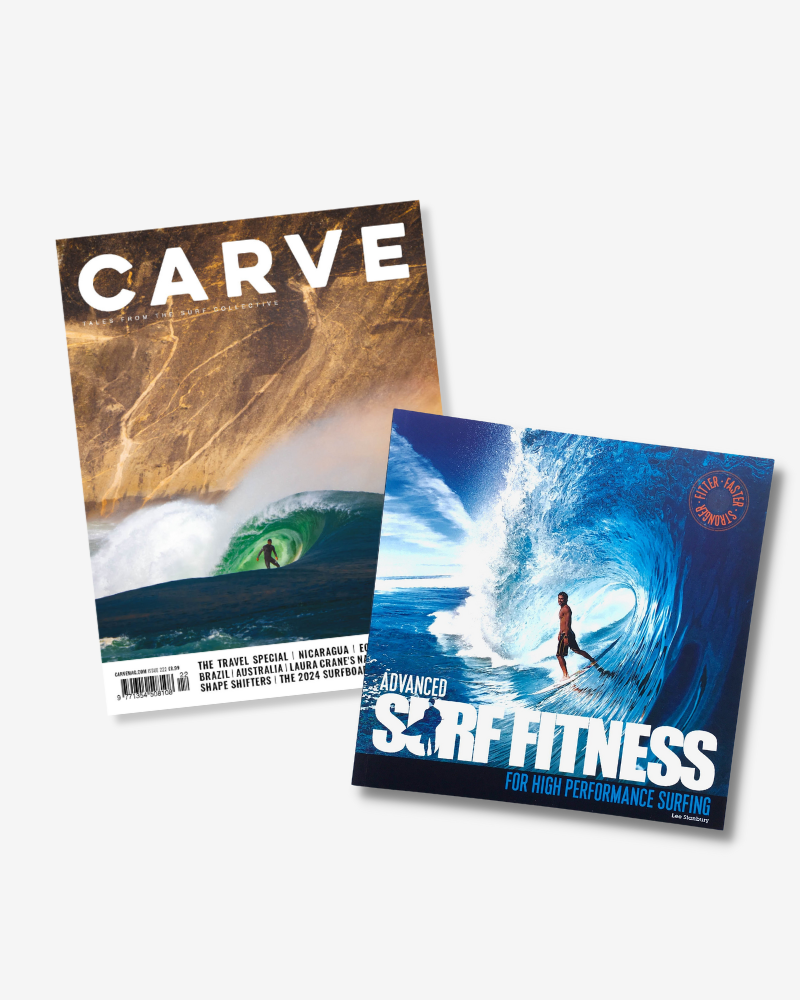 CARVE Magazine Subscription + Advanced Surf Fitness Book