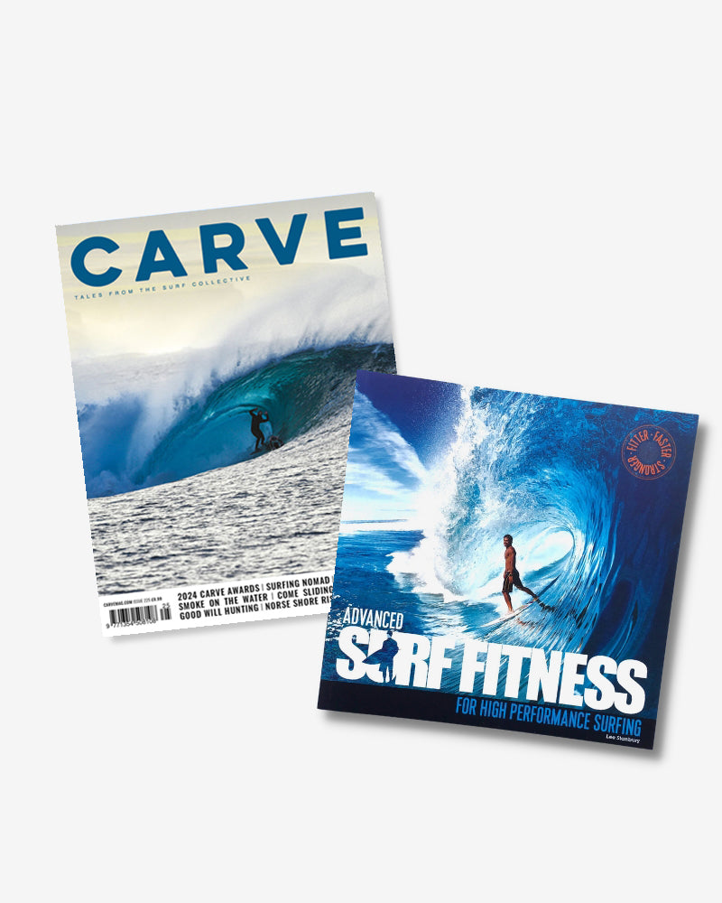 CARVE Magazine Subscription + Advanced Surf Fitness Book