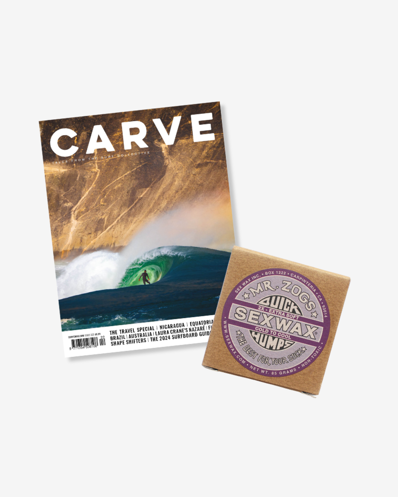 CARVE Magazine Subscription + Mr Zoggs Sex Wax