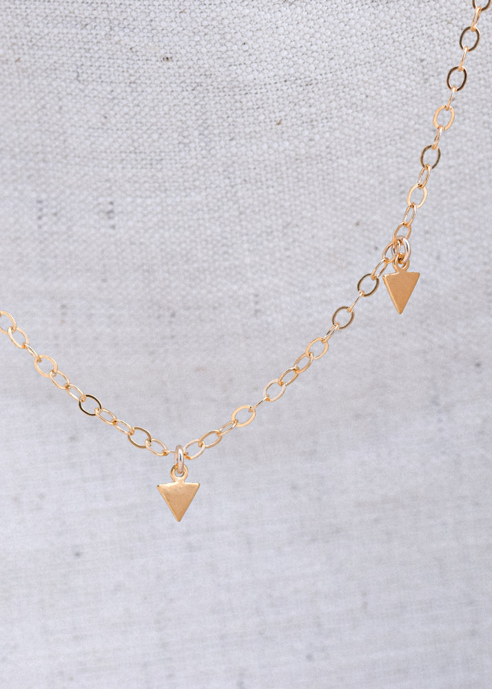 Gold Arrows Necklace