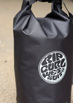 Black Surf Series Barrel Bag 20L