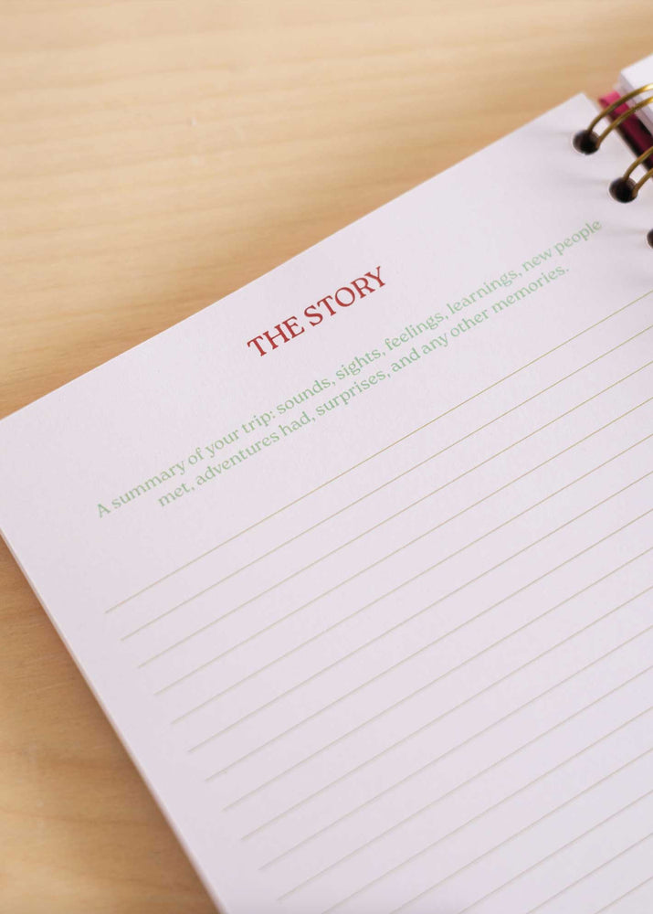 A5 Wanderlust Travel Journal