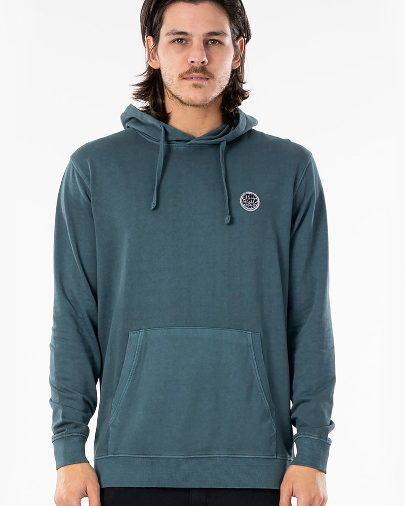 Rip Curl Original Surfers Hooded Fleece in Washed Navy