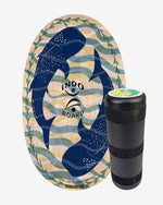 Indo Board Original 'Whale Shark' Deck & Roller